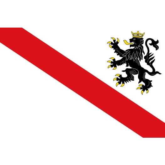 Vlag Courcelles 70x100cm