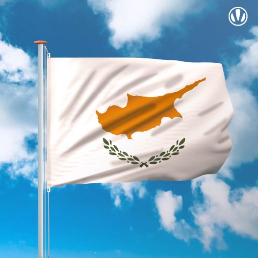 vlag Cyprus 150x225cm - Spunpoly