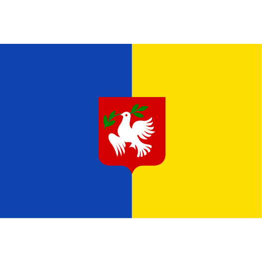 Vlag Dentergem 150x225cm