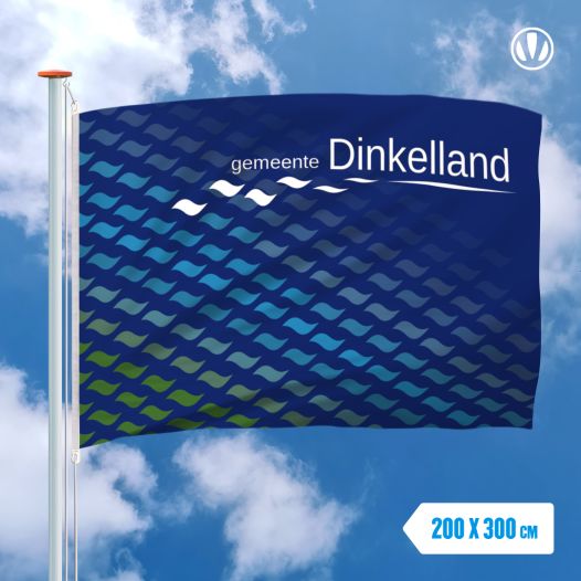 Vlag Dinkelland 200x300cm