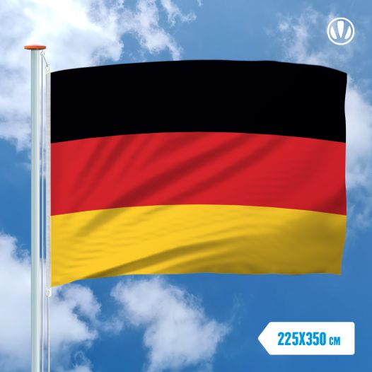 Vlag Duitsland 225x350cm