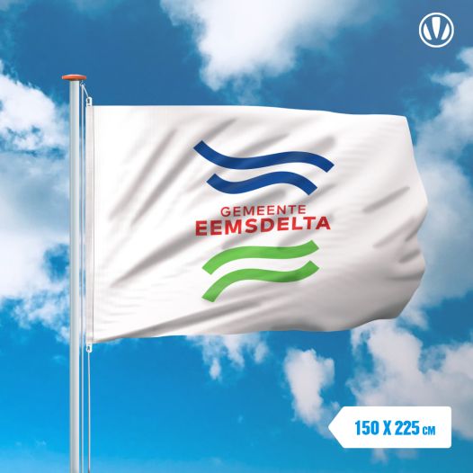 Vlag Eemsdelta 150x225cm