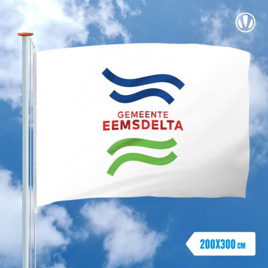 Vlag Eemsdelta 200x300cm