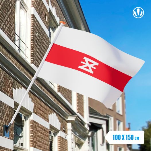 Vlag Enschede 100x150cm - Nieuw