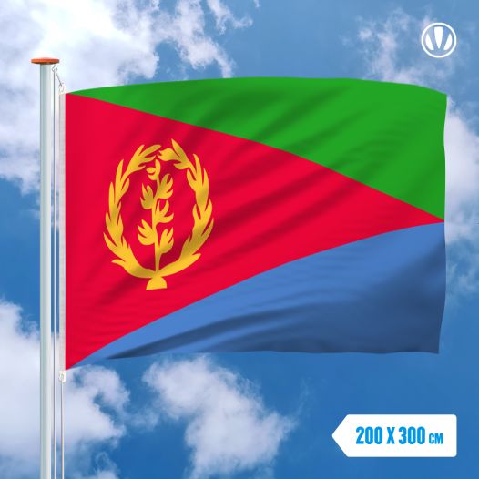 Vlag Eritrea 200x300cm