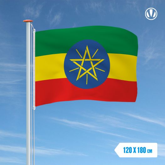 Vlag Ethiopie 120x180cm