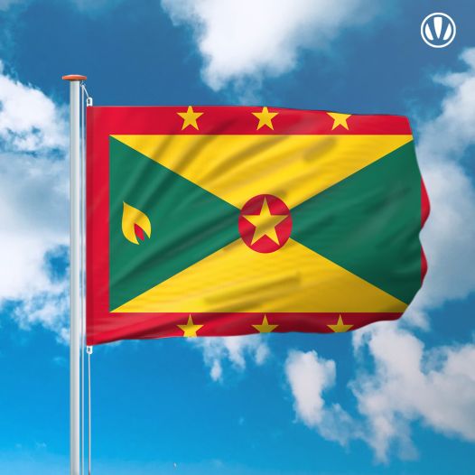 vlag Grenada 150x225cm - Spunpoly