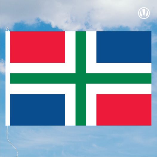 Vlag Groningen 90x150cm | Best Value