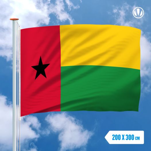 Vlag Guinee-Bissau 200x300cm