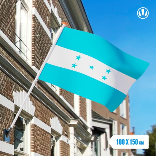 Vlag Honduras 100x150cm - Glanspoly