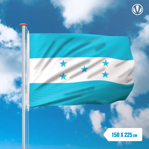 Vlag Honduras 150x225cm - Spunpoly