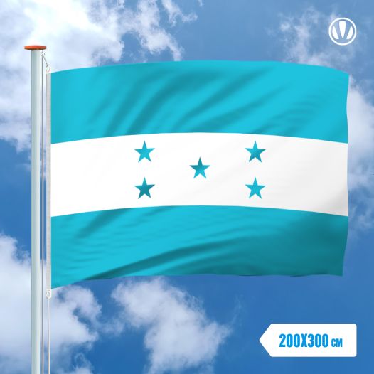 Vlag Honduras 200x300cm - Spunpoly