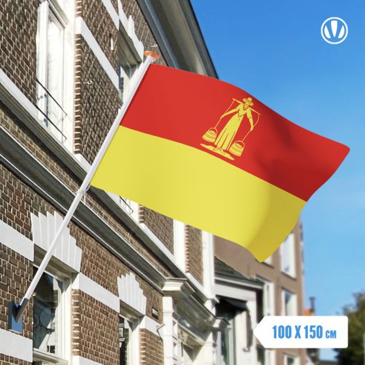 Vlag Huizen 100x150cm - Spunpoly