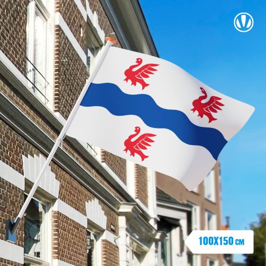 Vlag IJsselmuiden 100x150cm