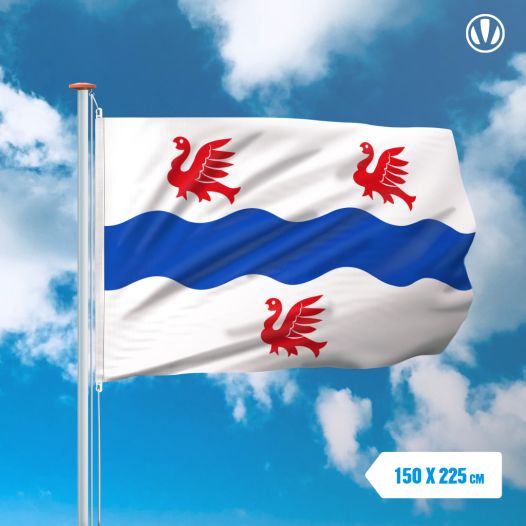 Vlag IJsselmuiden 150x225cm