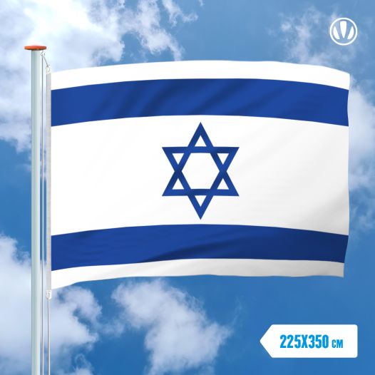 Vlag Israel 225x350cm