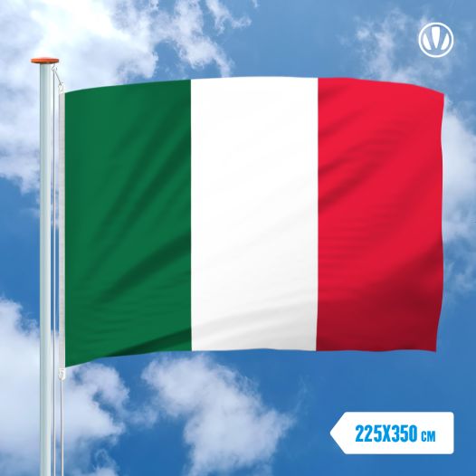 Vlag Italie 225x350cm