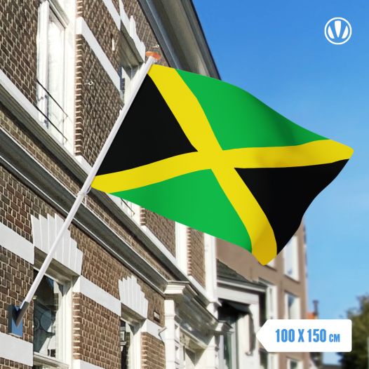 Vlag Jamaica 100x150cm - Glanspoly