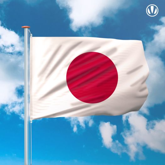 Vlag Japan 150x225cm - Spunpoly