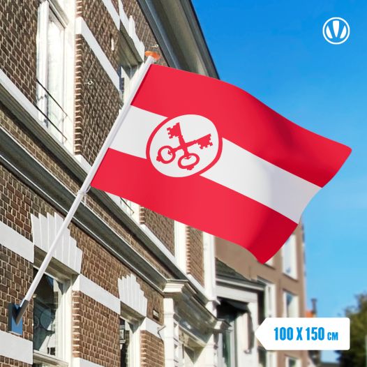 Vlag Leiden 100x150cm