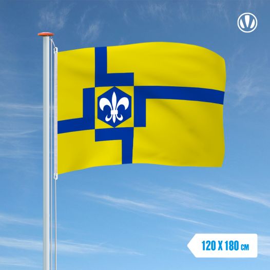 Vlag Lelystad 120x180cm