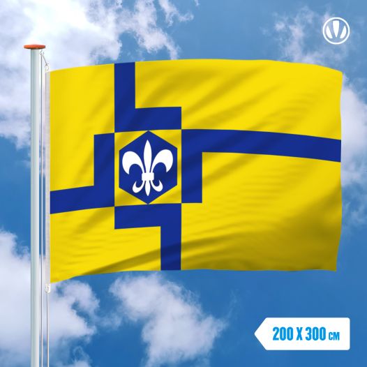 Vlag Lelystad 200x300cm