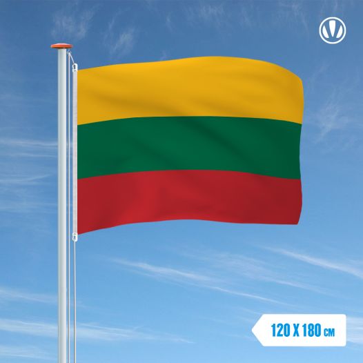 Vlag Litouwen 120x180cm