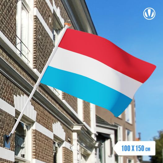 Vlag Luxemburg 100x150cm - Spunpoly