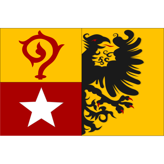 Vlag Maasmechelen 70x100cm