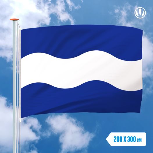 Vlag Maassluis 200x300cm