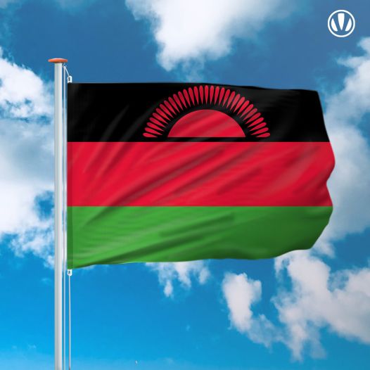 vlag Malawi 150x225cm - Spunpoly