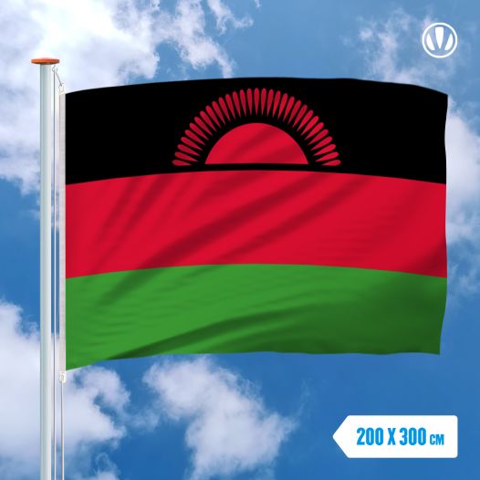 Vlag Malawi 200x300cm