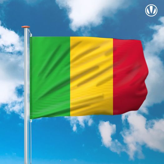 vlag Mali 150x225cm - Spunpoly