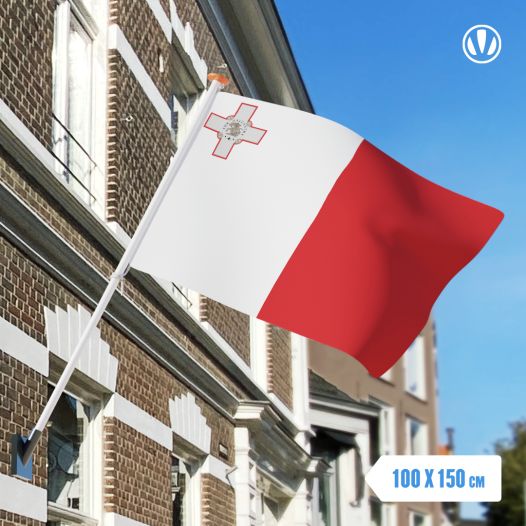 vlag Malta 100x150cm - Spunpoly