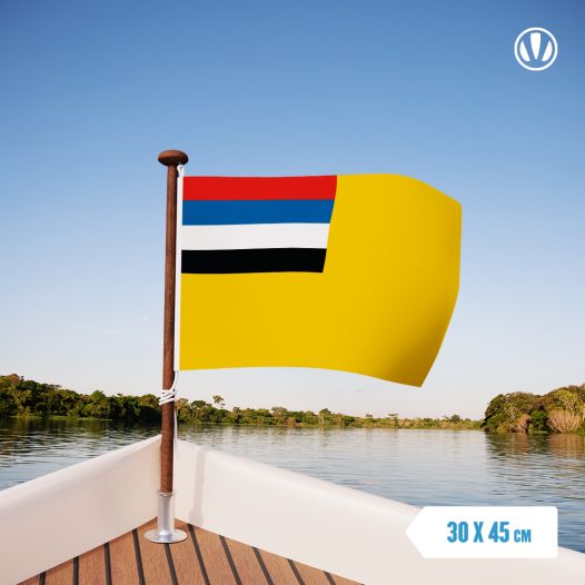 Vlag Mantsjoerije 30x45cm