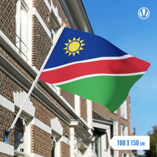 Vlag Namibië 100x150cm - Glanspoly