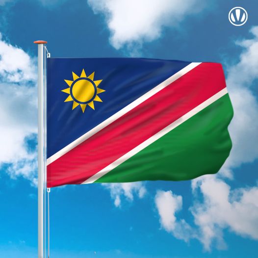 vlag Namibië 150x225cm - Spunpoly