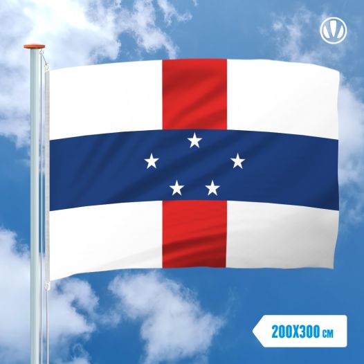 Vlag Nederlandse Antillen 200x300cm