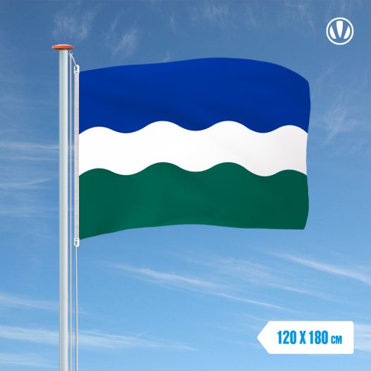 Vlag Nederweert 120x180cm