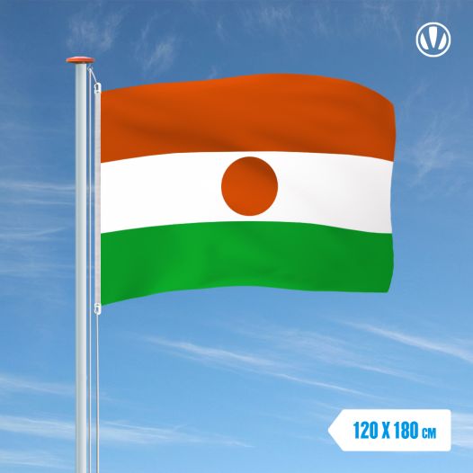 Vlag Niger 120x180cm