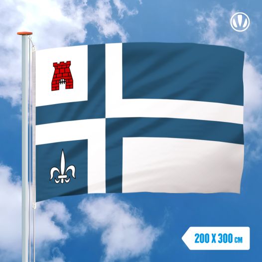 Vlag Noordoostpolder 200x300cm