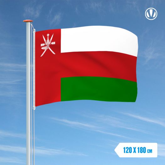 Vlag Oman 120x180cm