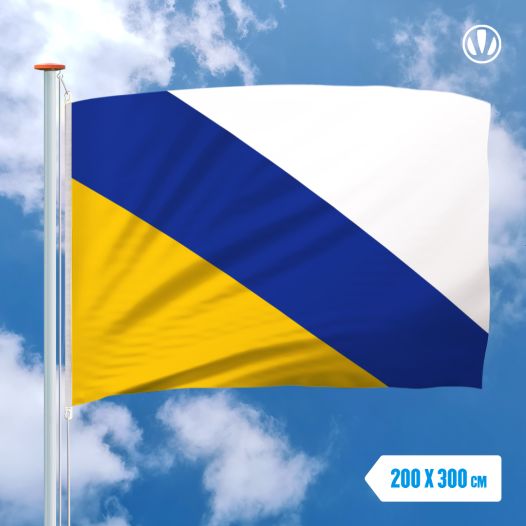 Vlag Ommen 200x300cm