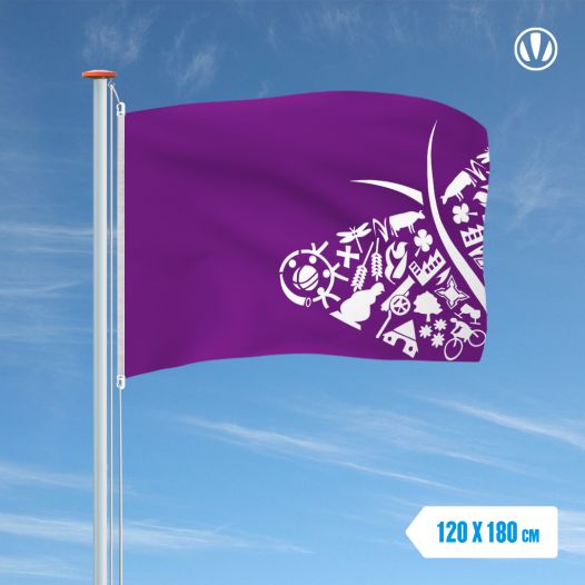 Vlag Oost Gelre 120x180cm