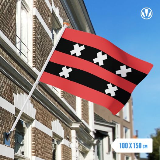 Vlag Ouder-Amstel 100x150cm