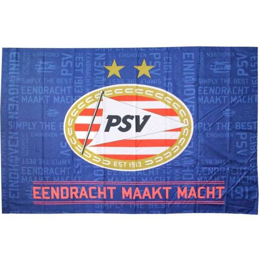 PSV vlag "Eendracht Maakt Macht" 100x150cm