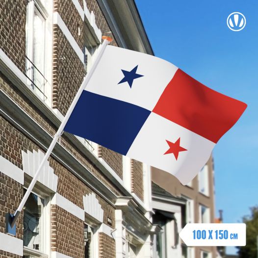 Vlag Panama 100x150cm - Spunpoly