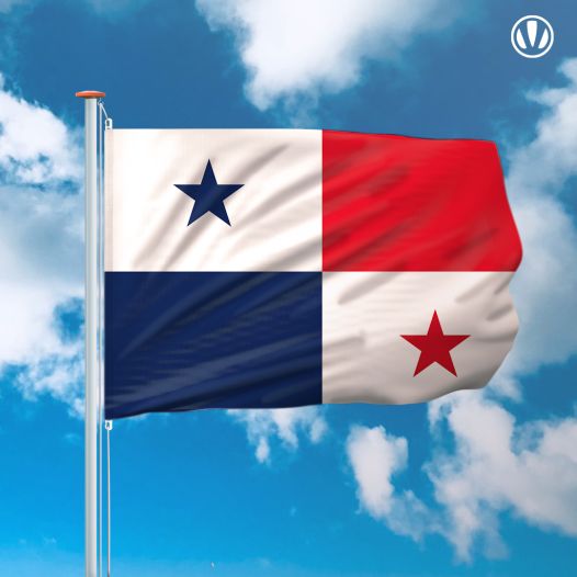 Vlag Panama 150x225cm - Spunpoly