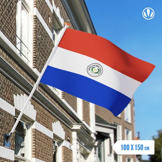 Vlag Paraguay 100x150cm - Spunpoly