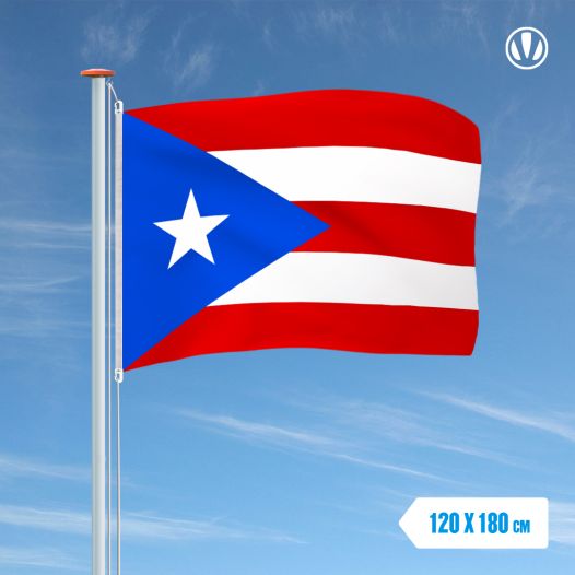 Vlag Puerto Rico 120x180cm